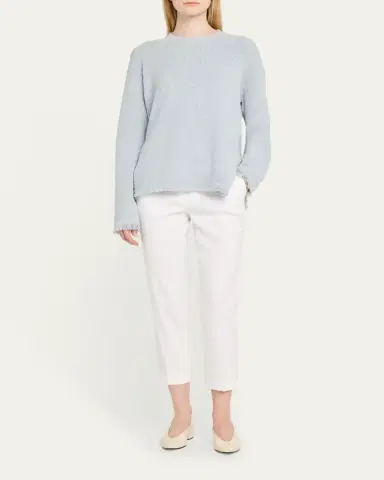Theory Treeca Cropped Slim Pull-On Pants | Thumbnail 2