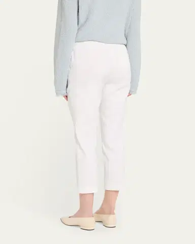 Theory Treeca Cropped Slim Pull-On Pants | Thumbnail 3