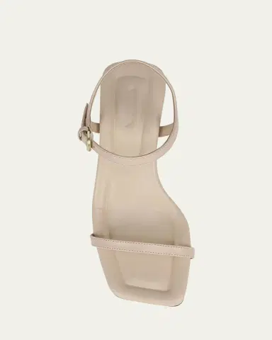 Vince Coco Leather Kitten-Heel Sandals | Thumbnail 8