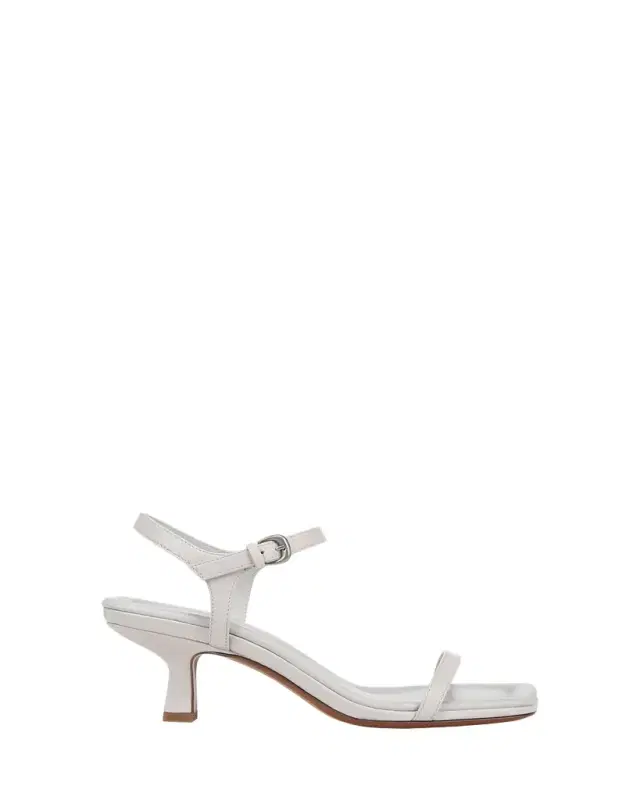 Vince Coco Leather Kitten-Heel Sandals