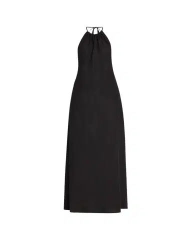 Nili Lotan Lelia Halter Backless Linen Maxi Dress | Thumbnail 1