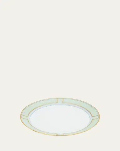 GINORI 1735 Diva Dinner Plate, Verde | Thumbnail 2