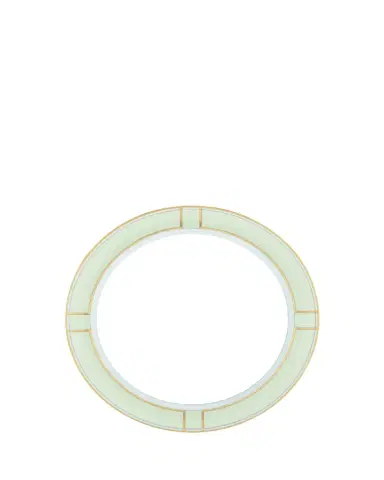 GINORI 1735 Diva Dinner Plate, Verde | Thumbnail 1