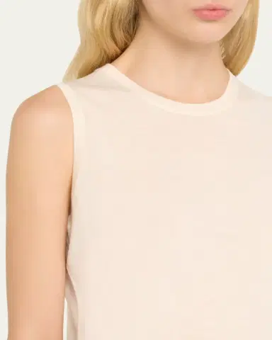 Theory Regal Merino Wool Crewneck Shell Top | Thumbnail 5