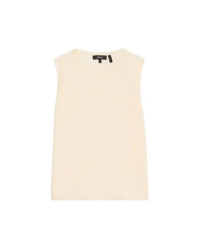 Theory Regal Merino Wool Crewneck Shell Top