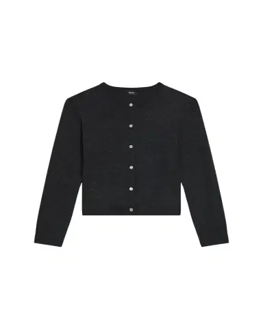 Theory Regal Merino Wool Cropped Cardigan | Thumbnail 1