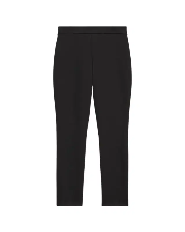 Theory Adbelle Core Scuba High-Waist Ankle Leggings