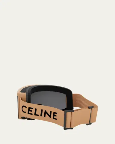 Celine Monochrome Logo-Print Ski Goggles | Thumbnail 6 Celine Monochrome Logo-Print Ski Goggles | Thumbnail 6
