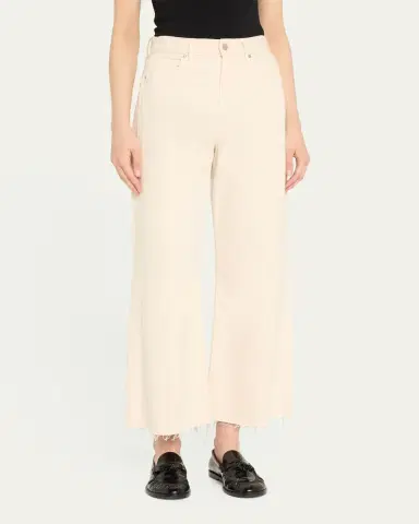 Veronica Beard Taylor Cropped High-Rise Wide Jeans | Thumbnail 4 Veronica Beard Taylor Cropped High-Rise Wide Jeans | Thumbnail 4