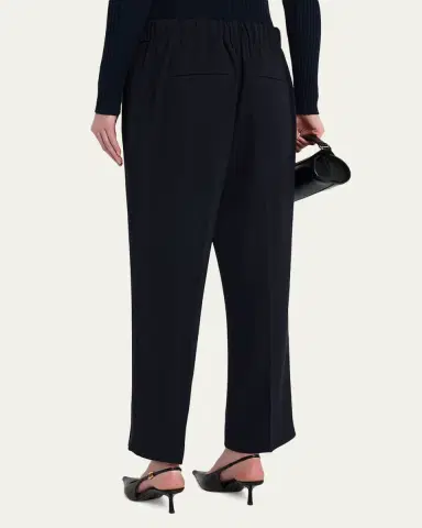 Vince Mid-Rise Tapered Pull-On Pants | Thumbnail 3