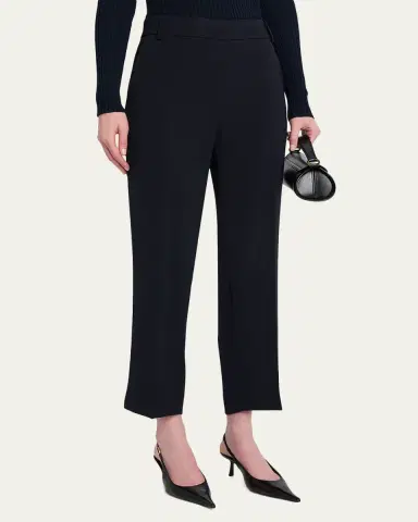 Vince Mid-Rise Tapered Pull-On Pants | Thumbnail 4