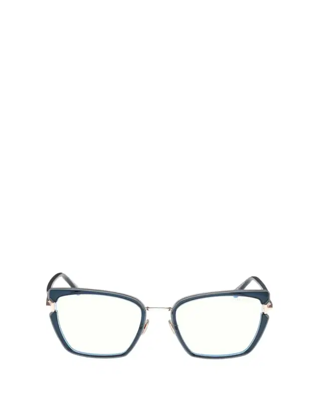 Tom Ford Butterfly Metal Blue Block Glasses