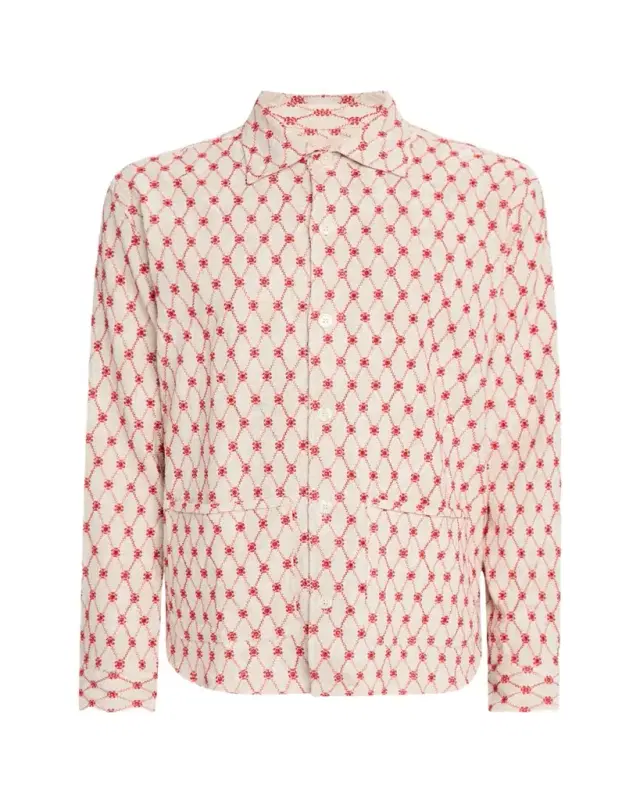 Men's Barkley Lattice Button-Down Shirt