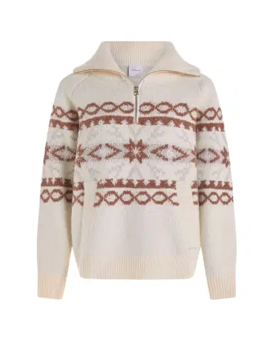 Varley Cai Fair Isle Half-Zip Pullover | Thumbnail 1 Varley Cai Fair Isle Half-Zip Pullover | Thumbnail 1