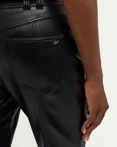 Cinq à Sept Wallace Faux Leather Bootcut Ankle Pants | Thumbnail 5