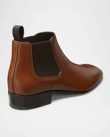 Stuart Weitzman Men's Adwin Leather Chelsea Boots | Thumbnail 3 Stuart Weitzman Men's Adwin Leather Chelsea Boots | Thumbnail 3