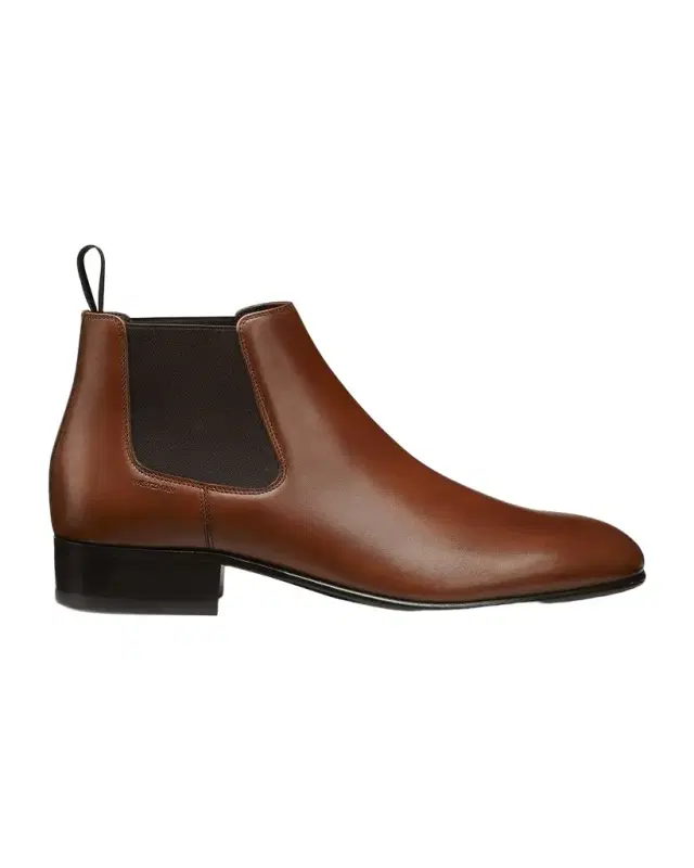 Stuart Weitzman Men's Adwin Leather Chelsea Boots