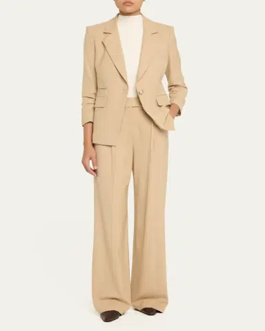 Veronica Beard Marbeau Wide-Leg Pants | Thumbnail 2