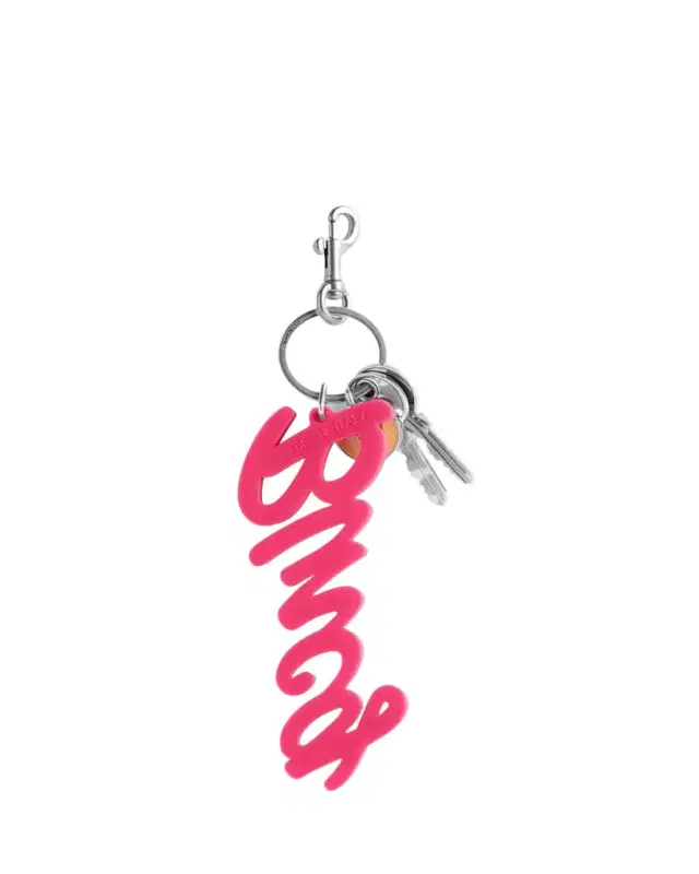 Logo Charm Keyring