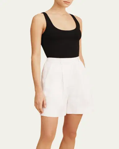 Posse Rosalie Linen Tank Top | Thumbnail 4
