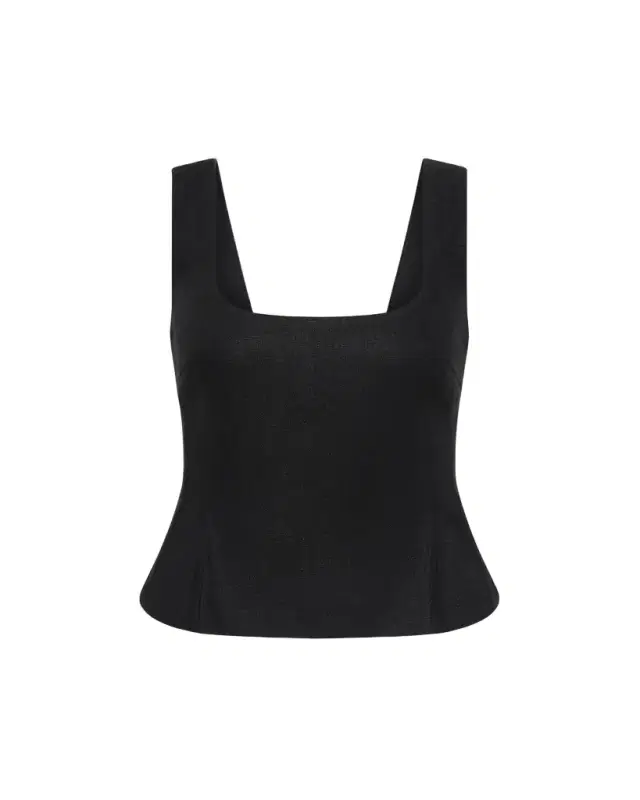 Posse Rosalie Linen Tank Top