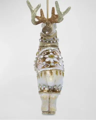 Jay Strongwater Blitzen Glass Christmas Ornament | Thumbnail 5