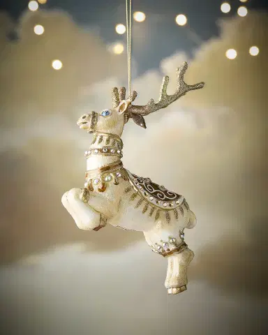 Jay Strongwater Blitzen Glass Christmas Ornament | Thumbnail 1