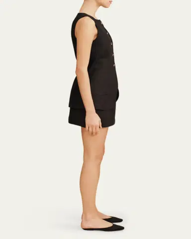 Posse Alice Linen Mini Skirt | Thumbnail 4