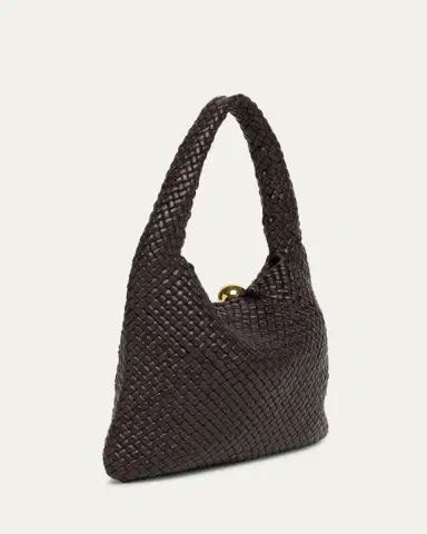 Bottega Veneta Tosca Intreccio Leather Shoulder Bag | Thumbnail 3