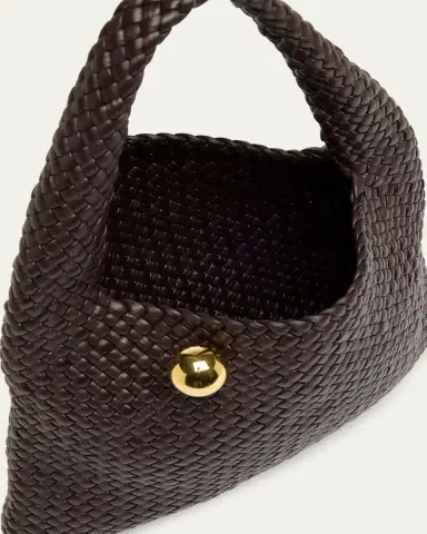 Bottega Veneta Tosca Intreccio Leather Shoulder Bag | Thumbnail 4