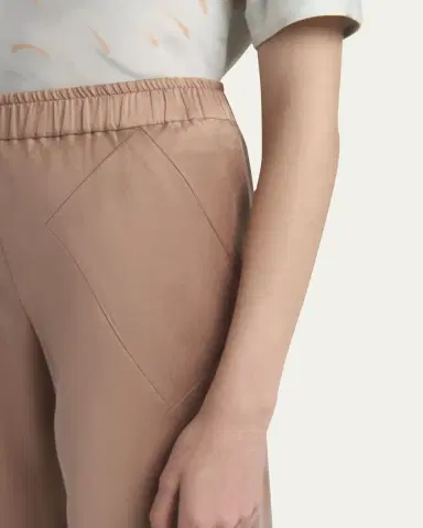 Giorgio Armani Elastic Waistband Wide Leg Trousers | Thumbnail 5 Giorgio Armani Elastic Waistband Wide Leg Trousers | Thumbnail 5