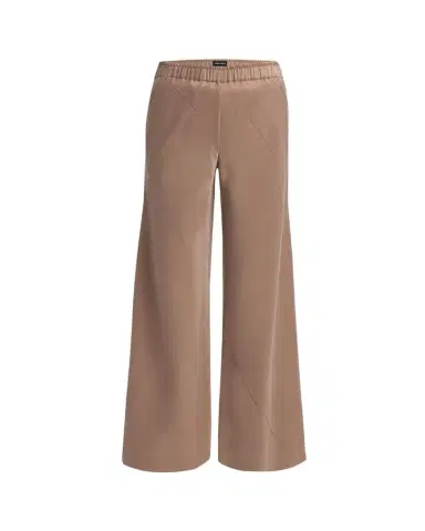 Giorgio Armani Elastic Waistband Wide Leg Trousers | Thumbnail 1 Giorgio Armani Elastic Waistband Wide Leg Trousers | Thumbnail 1