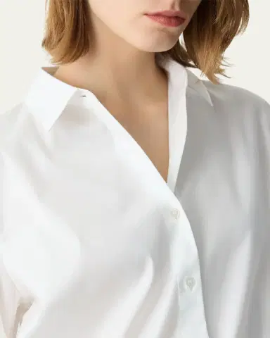 Theory Fixed-Sleeve Poplin Top | Thumbnail 5