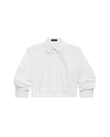 Theory Fixed-Sleeve Poplin Top | Thumbnail 1