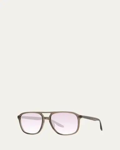 BARTON PERREIRA Men's Gyalis Zyl Aviator Sunglasses | Thumbnail 2