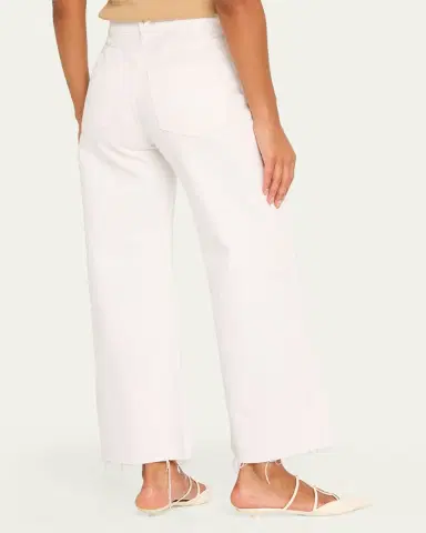 Veronica Beard Taylor Cropped High-Rise Wide Jeans | Thumbnail 3 Veronica Beard Taylor Cropped High-Rise Wide Jeans | Thumbnail 3