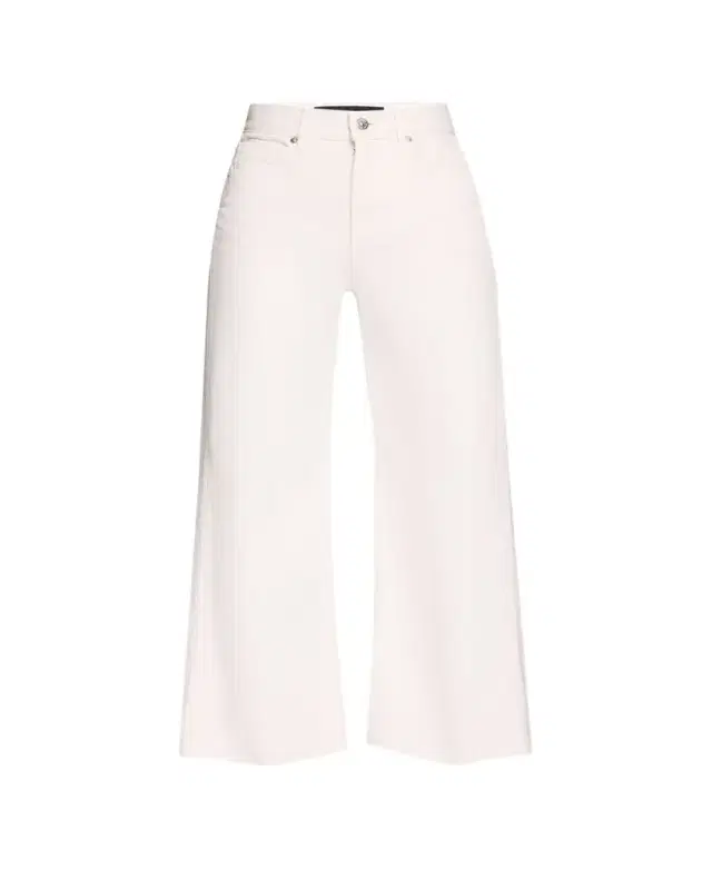 Taylor Cropped High-Rise Wide Jeans