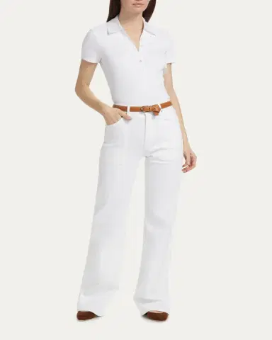 Veronica Beard Crosbie High-Rise Wide-Leg Jeans | Thumbnail 2 Veronica Beard Crosbie High-Rise Wide-Leg Jeans | Thumbnail 2