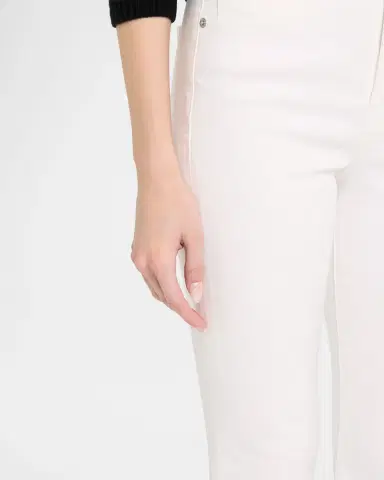 Veronica Beard Carson High-Rise Ankle Flare Jeans | Thumbnail 4