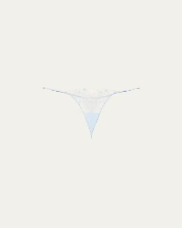 Mathilde Embroidered G-String
