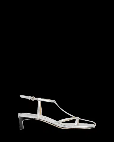 Dear Frances Tee Metallic Leather Sandals | Thumbnail 2