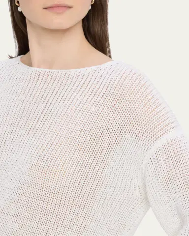 Vince Coated Cotton Pullover | Thumbnail 5