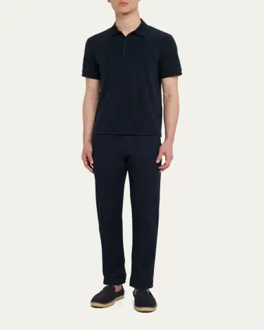 rag & bone Men's Tech Stretch Pique Polo Shirt | Thumbnail 2