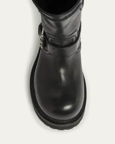 Balenciaga Men's Venom Leather Combat Boots | Thumbnail 3 Balenciaga Men's Venom Leather Combat Boots | Thumbnail 3