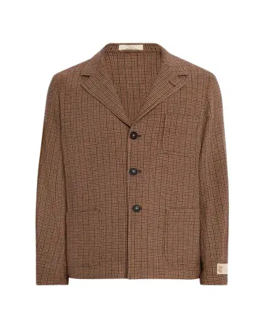 Massimo Alba Men's Gstaad Wool Nehru Jacket | Thumbnail 1