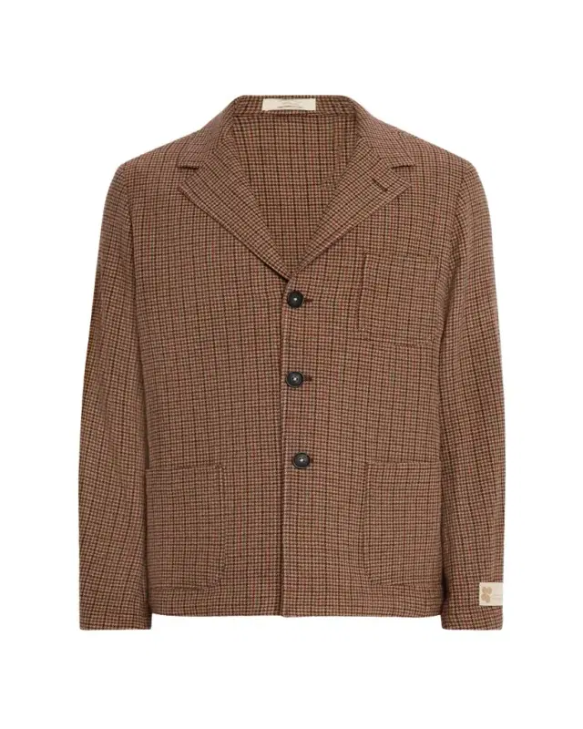 Men's Gstaad Wool Nehru Jacket