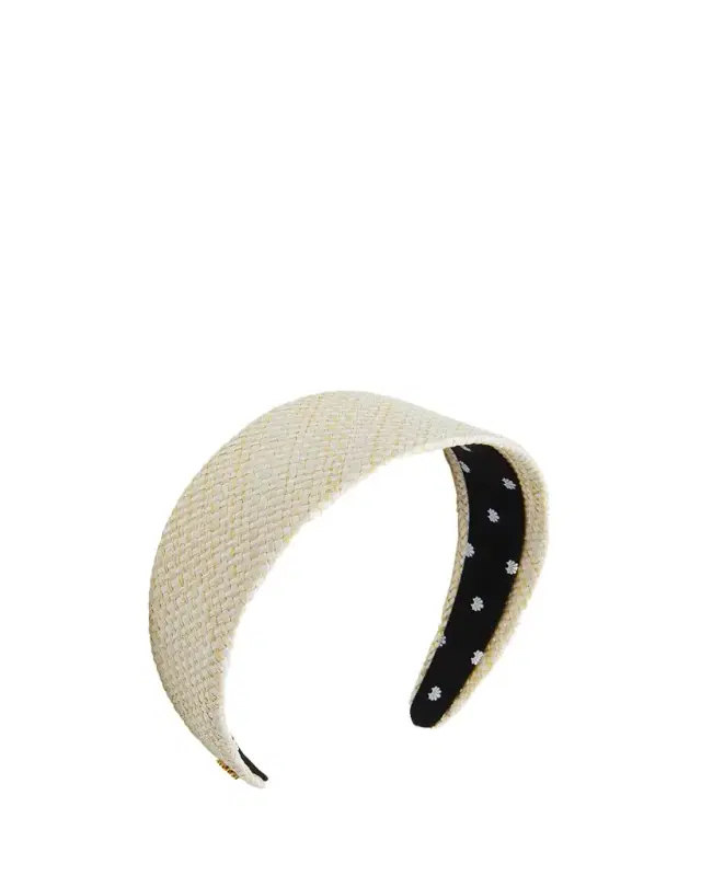 Lele Sadoughi Brigitte Raffia Headband