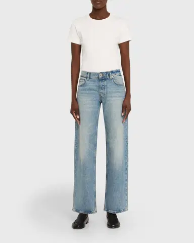 EB Denim Low-Rise Baggy Jeans | Thumbnail 2