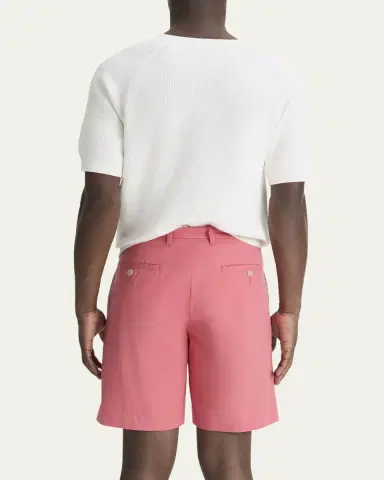 Vince Men's Italian Cotton Extended-Tab Shorts | Thumbnail 3 Vince Men's Italian Cotton Extended-Tab Shorts | Thumbnail 3