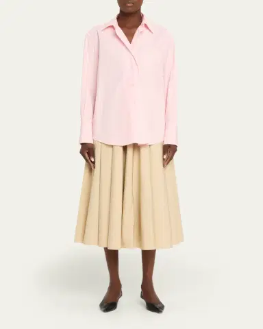 House of Dagmar Asymmetric Button-Front Shirt | Thumbnail 2